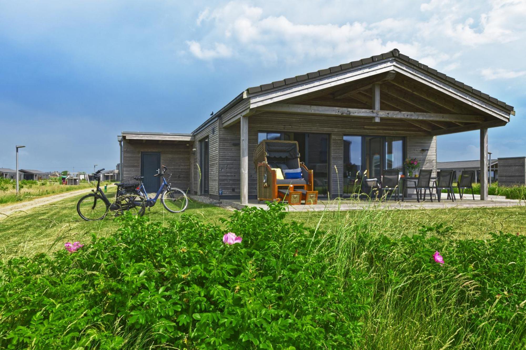 Gud Jard Lodge Nr 09 - Design-Ferienhaus Mit Exklusiver Ausstattung Pellworm Exterior foto